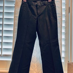 Banana Republic mid-rise, straight leg, cuffed trousers.